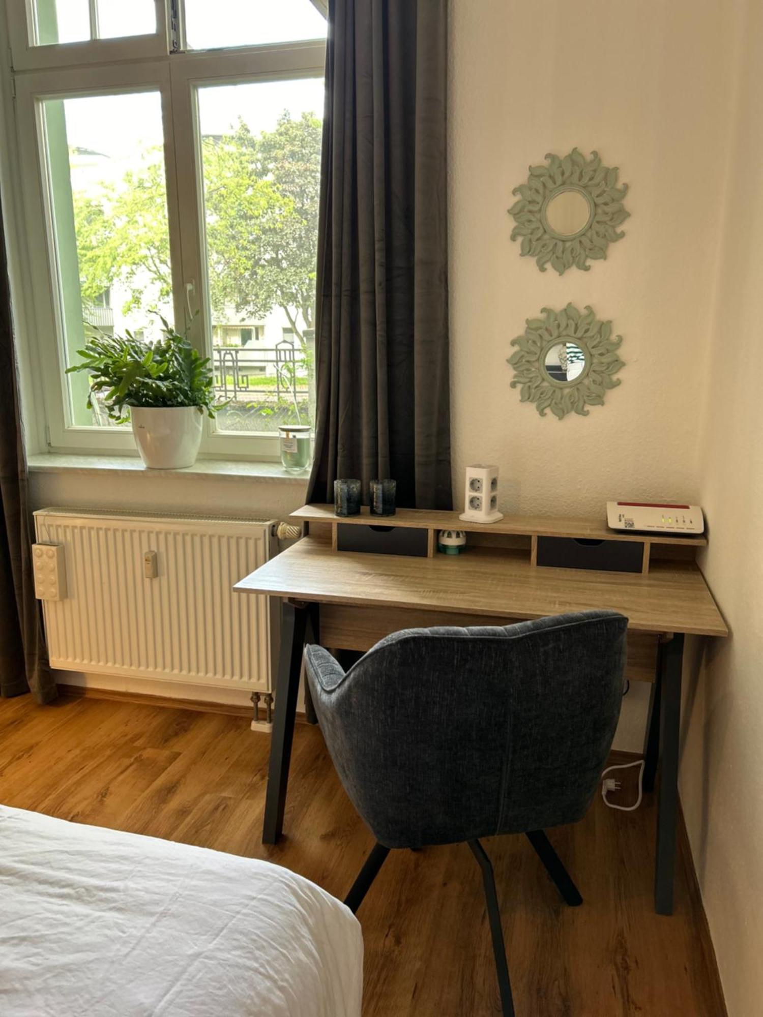 Mintara Komfort Apartment Mit Grill -Terrasse, Sky Und Parkplatz Magdeburg Kültér fotó
