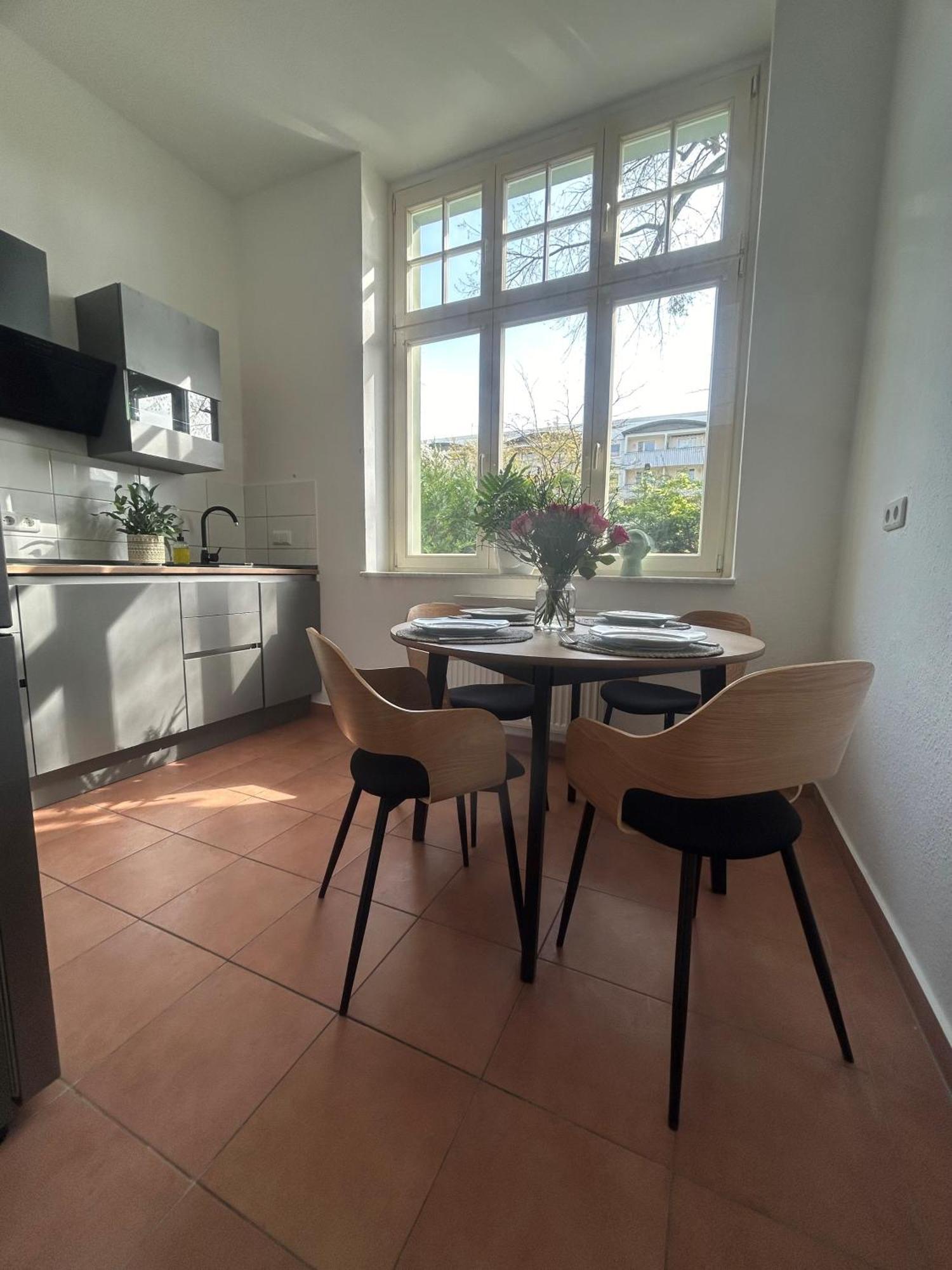 Mintara Komfort Apartment Mit Grill -Terrasse, Sky Und Parkplatz Magdeburg Kültér fotó